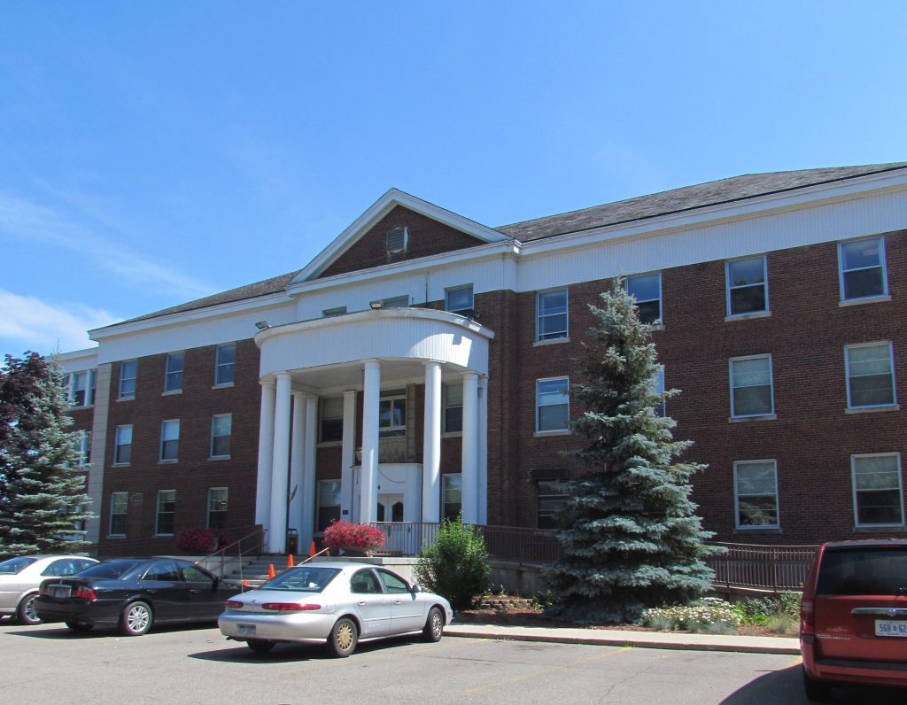 Exterior of Coldwater hospital