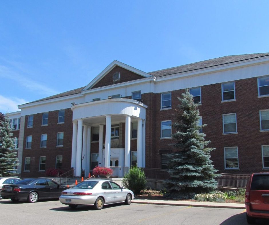 Exterior of Coldwater hospital